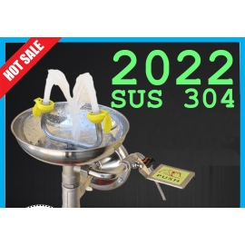 Chậu rửa mắt khẩn cấp treo tường SE402 bằng inox đường kính 26cm