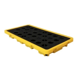 Khay chống tràn hoá chất loại 2 phuy thấp