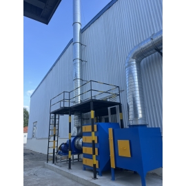 HỆ THỐNG XỬ LÝ HƠI CAO SU LƯU HÓA: GIẢI PHÁP TỐI ƯU CHO NHÀ MÁY SẢN XUẤT ĐẾ GIÀY