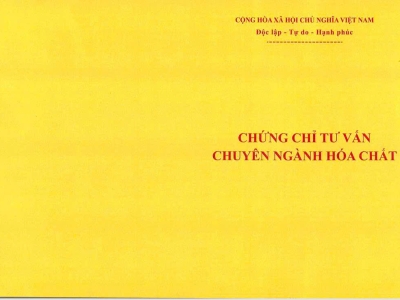 ECOWAZ TƯ VẤN HUẤN LUYỆN AN TOÀN CHUYÊN NGÀNH HÓA CHẤT