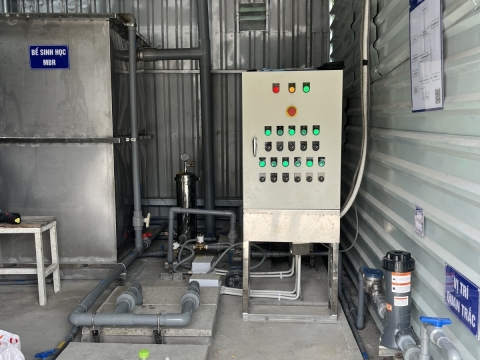 Tủ điều khiển trung tâm + Biến tần + PLC là trái tim của cả hệ thống cũng là giải pháp tiết kiệm năng lượng và tuổi thọ của thiết bị